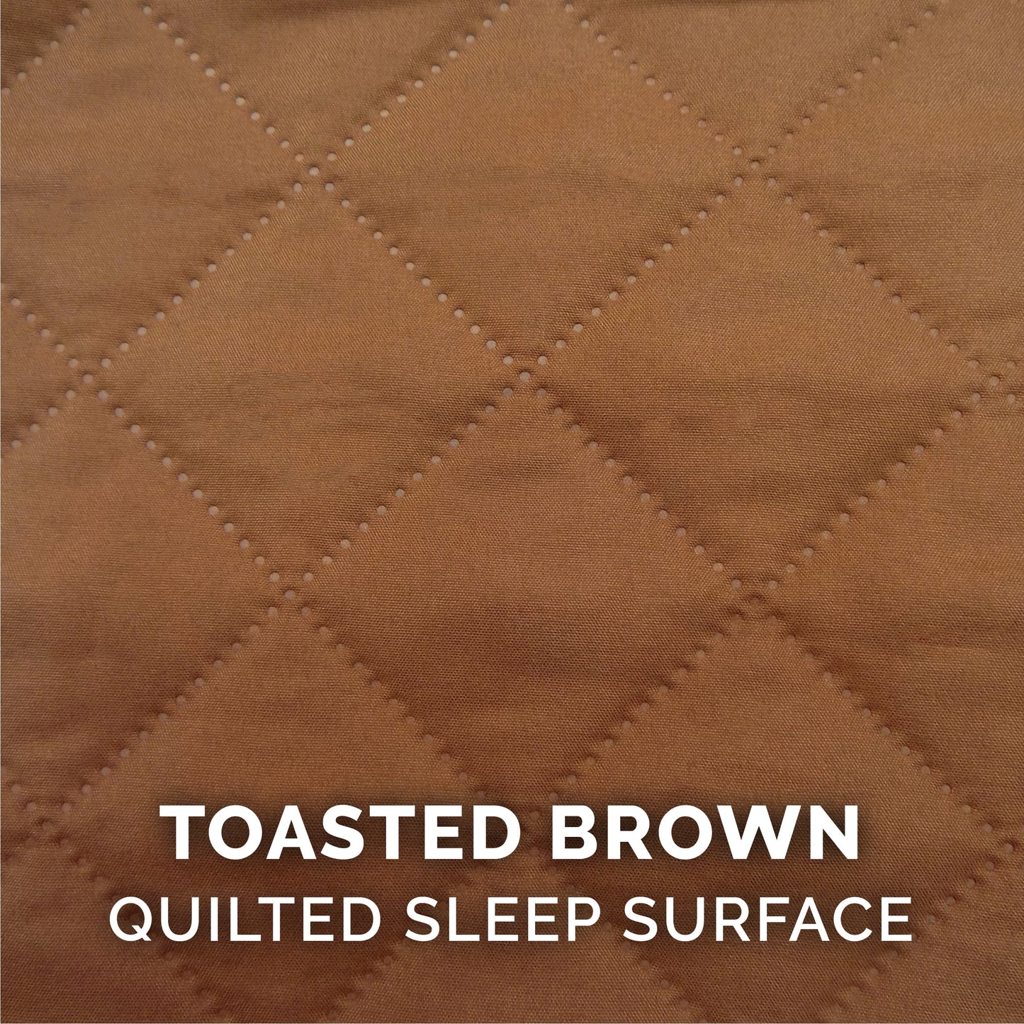 Pet Products Quilted Full Support Orthopedic Sofa Pet Bed for Dogs & Cats - Toasted Brown, Jumbo Plus