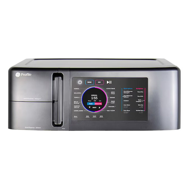 Profile 4.8-Cu Ft Capacity Carbon Graphite Ventless All-In-One Washer Dryer Combo (ENERGY STAR Certified)