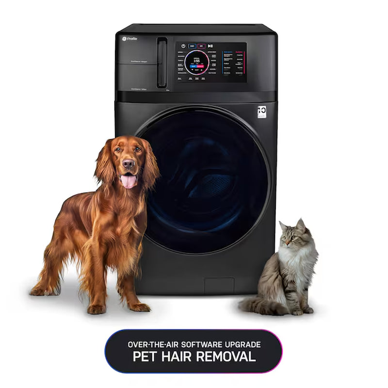 Profile 4.8-Cu Ft Capacity Carbon Graphite Ventless All-In-One Washer Dryer Combo (ENERGY STAR Certified)