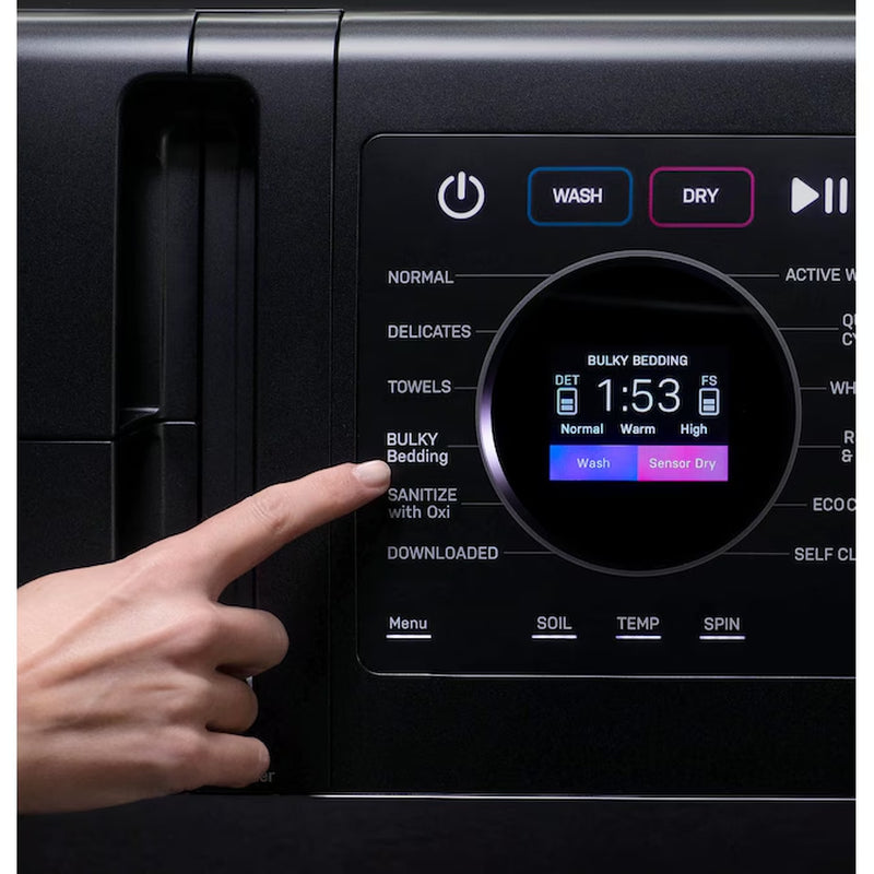 Profile 4.8-Cu Ft Capacity Carbon Graphite Ventless All-In-One Washer Dryer Combo (ENERGY STAR Certified)