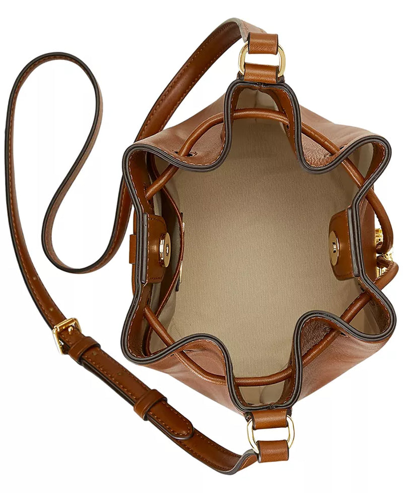 Women'S Smooth Leather Medium Andie Drawstring Bag