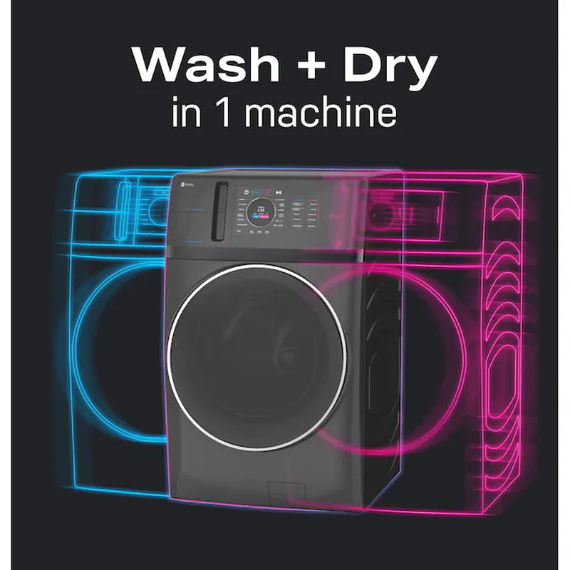 Profile 4.8-Cu Ft Capacity Carbon Graphite Ventless All-In-One Washer Dryer Combo (ENERGY STAR Certified)