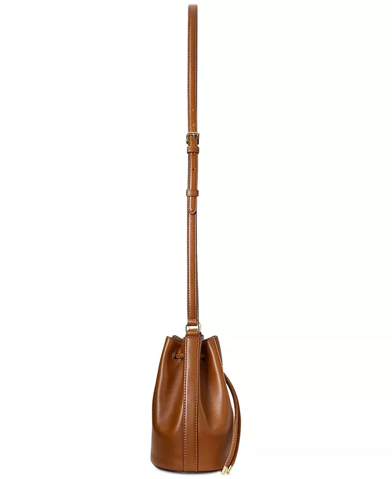 Women'S Smooth Leather Medium Andie Drawstring Bag
