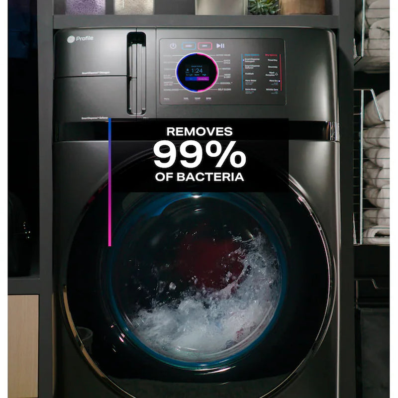 Profile 4.8-Cu Ft Capacity Carbon Graphite Ventless All-In-One Washer Dryer Combo (ENERGY STAR Certified)