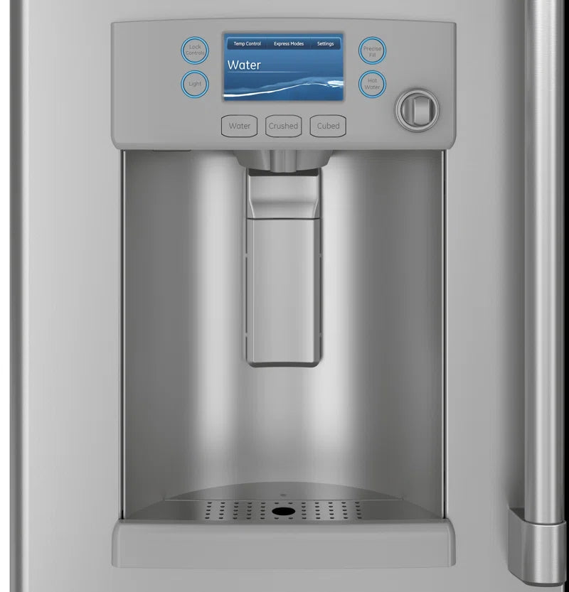 36" French-Door 27.8 Cu. Ft. Smart Refrigerator with Hot Water Dispenser