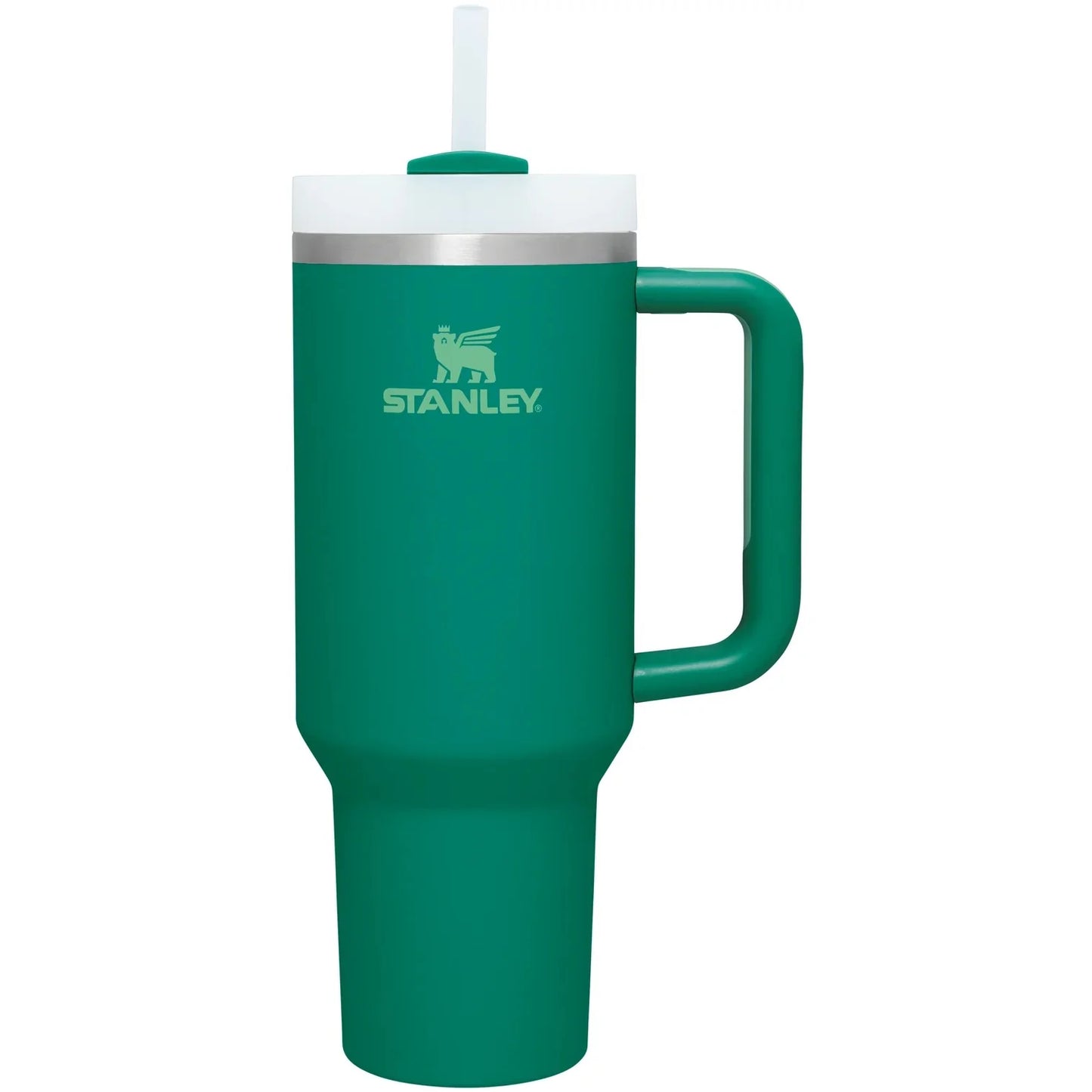 NEW!! Stanley Quencher H2.0 Flowstate Stainless Steel Vacuum Insulated Tumbler with Lid and Straw for Water, Iced Tea or Coffee 40 Oz